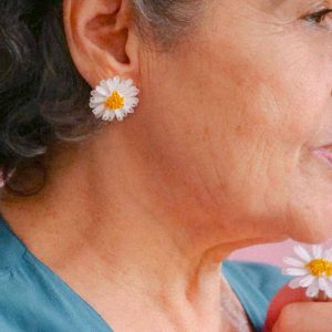 Boucle d'oreille pâquerette Daisy - Mini