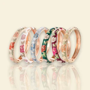 Bracelet jonc Danaé, bracelet coloré femme