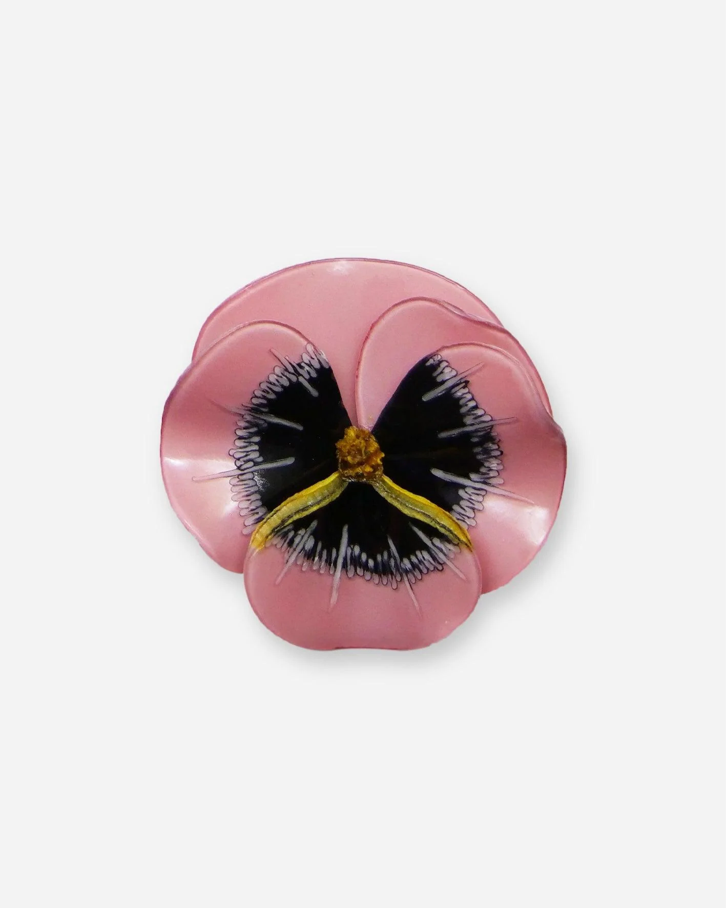 Broche fleur Pensée - Grand – Image 9