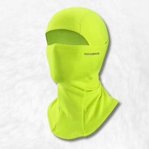 Cagoule Moto Homme jaune fluo