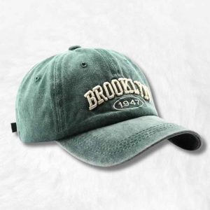 Casquette Américaine Brooklyn Verte !