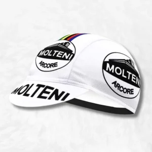 Casquette Cycliste Molteni Blanche !