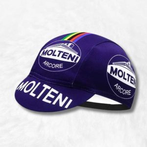 Casquette Cycliste Molteni Bleu Nuit !