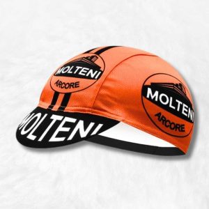 Casquette Cycliste Molteni Orange !