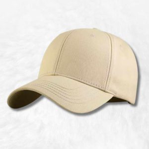 Casquette Grande Taille Beige !