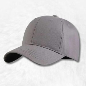 Casquette Grande Taille grise !