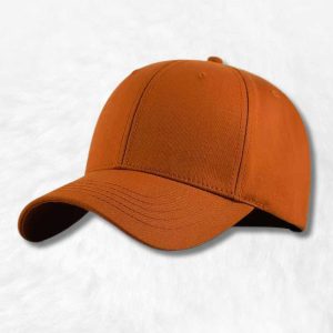 Casquette Grande Taille orange !