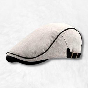 Casquette Plate Ajustable Gris !