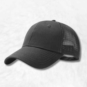 Casquette Trucker Grande Taille Grise