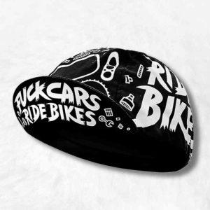 Casquette Vélo "F*** Cars"