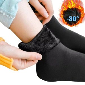 Chaussettes thermiques épaisse en cachemire