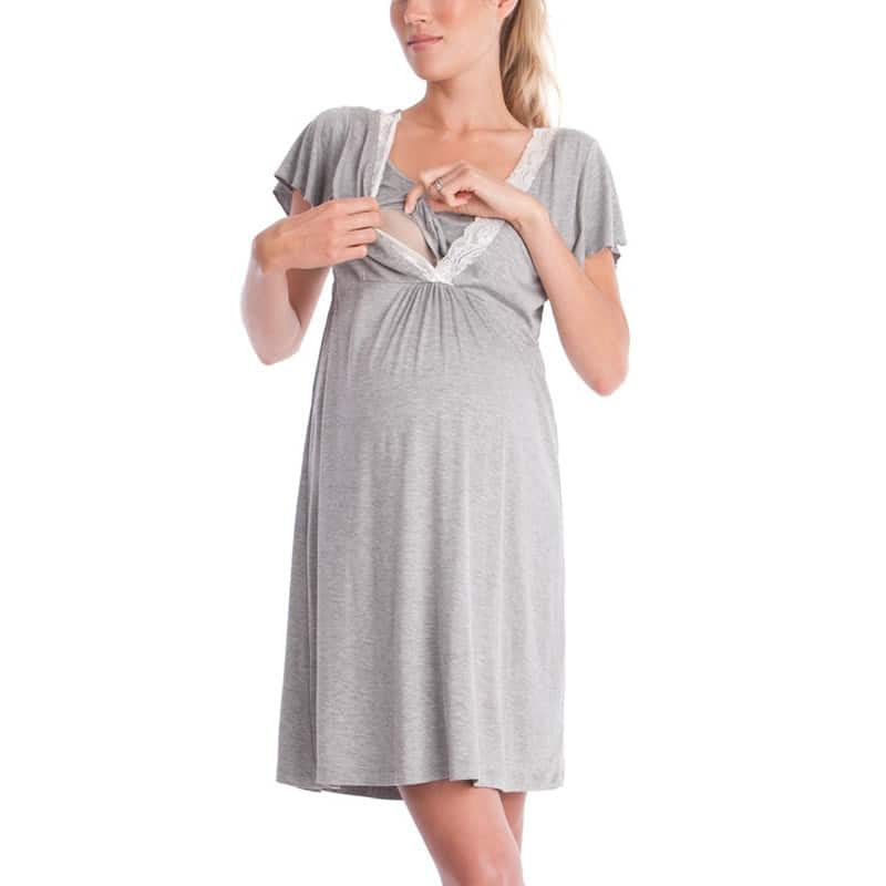 Chemise de nuit pour femme enceinte