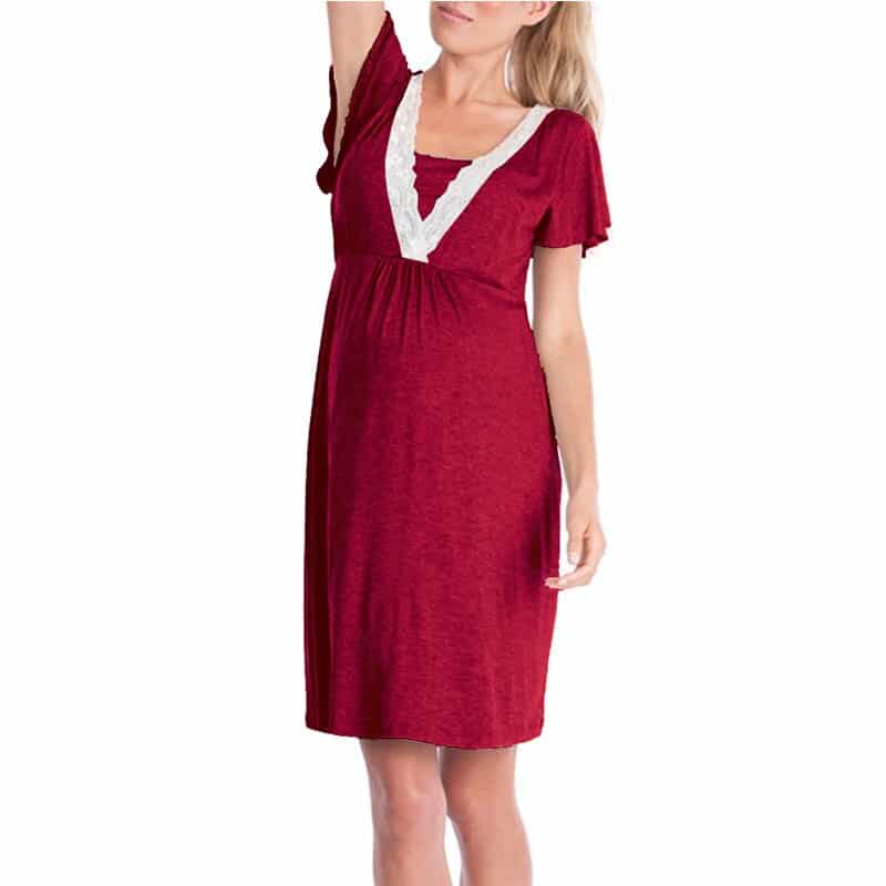 Chemise de nuit pour femme enceinte – Image 4