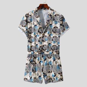 Combinaison imprimée pour hommes