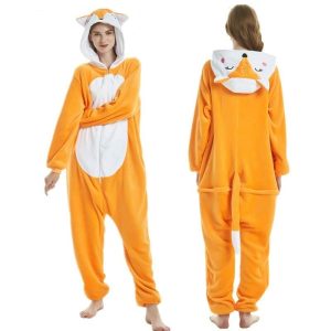 Combinaison pyjama renard pour femmes
