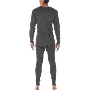 Combinaison Pyjama couleur unie pour homme col en V