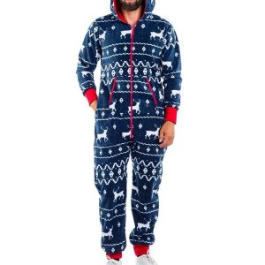 Combinaison Pyjama Noël hiver pour homme