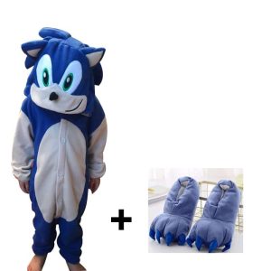 Combinaison pyjama Sonic le hérisson pour enfant