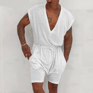 Combinaison short et sans manches pour hommes