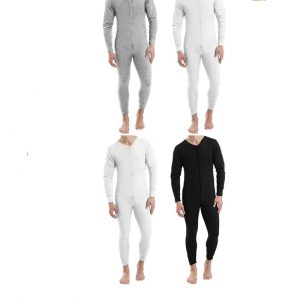 Combinaison unie à manches longues pour homme
