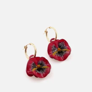 Créole boucle d'oreille Pensée - Mini