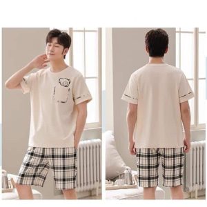 Ensemble d’été manches courtes motif doudou