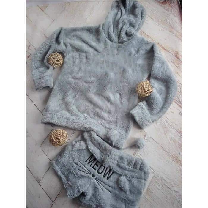 Ensemble de pyjama chat en polaire – Image 4