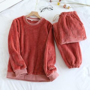 Ensemble de pyjama en flanelle de coton