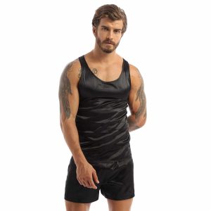 Ensemble pyjama en Satin pour hommes