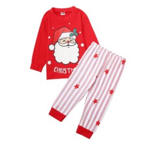 Ensemble pyjama Rouge à manches longues pour enfant