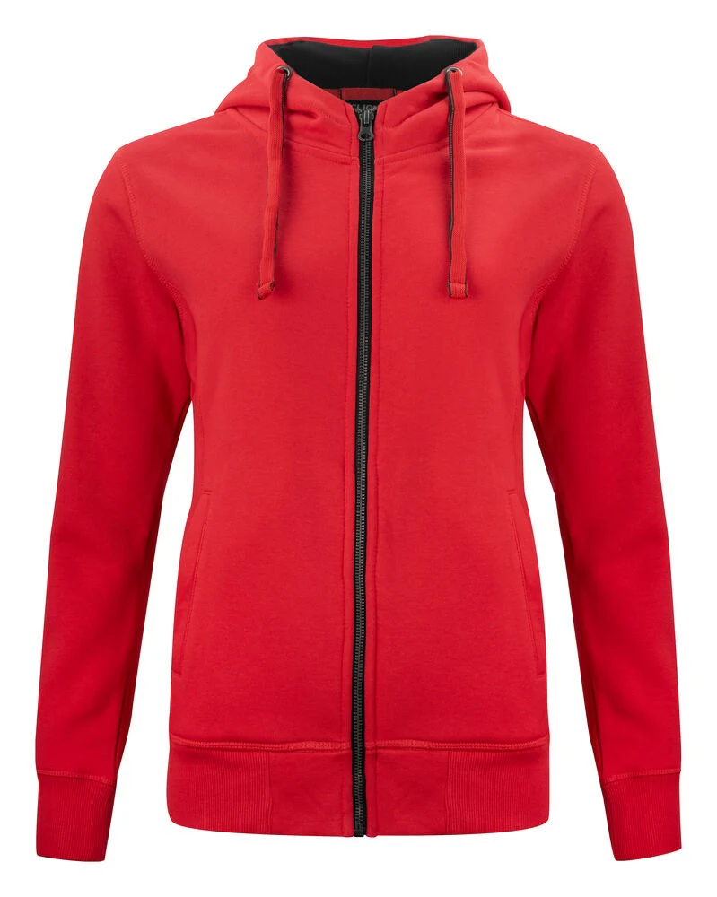 Sweatshirt capuche full zip femme