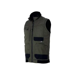 Gilet matelassé de travail multipoches Molinel Naturtech Life