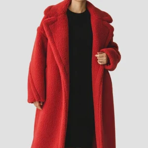 Manteau fourrure femme boucler