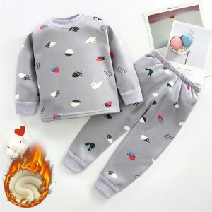 Pyjama à imprimés en coton garçons