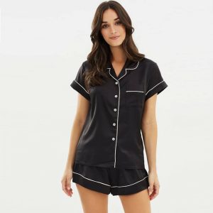 Pyjama chemise de nuit décontractée