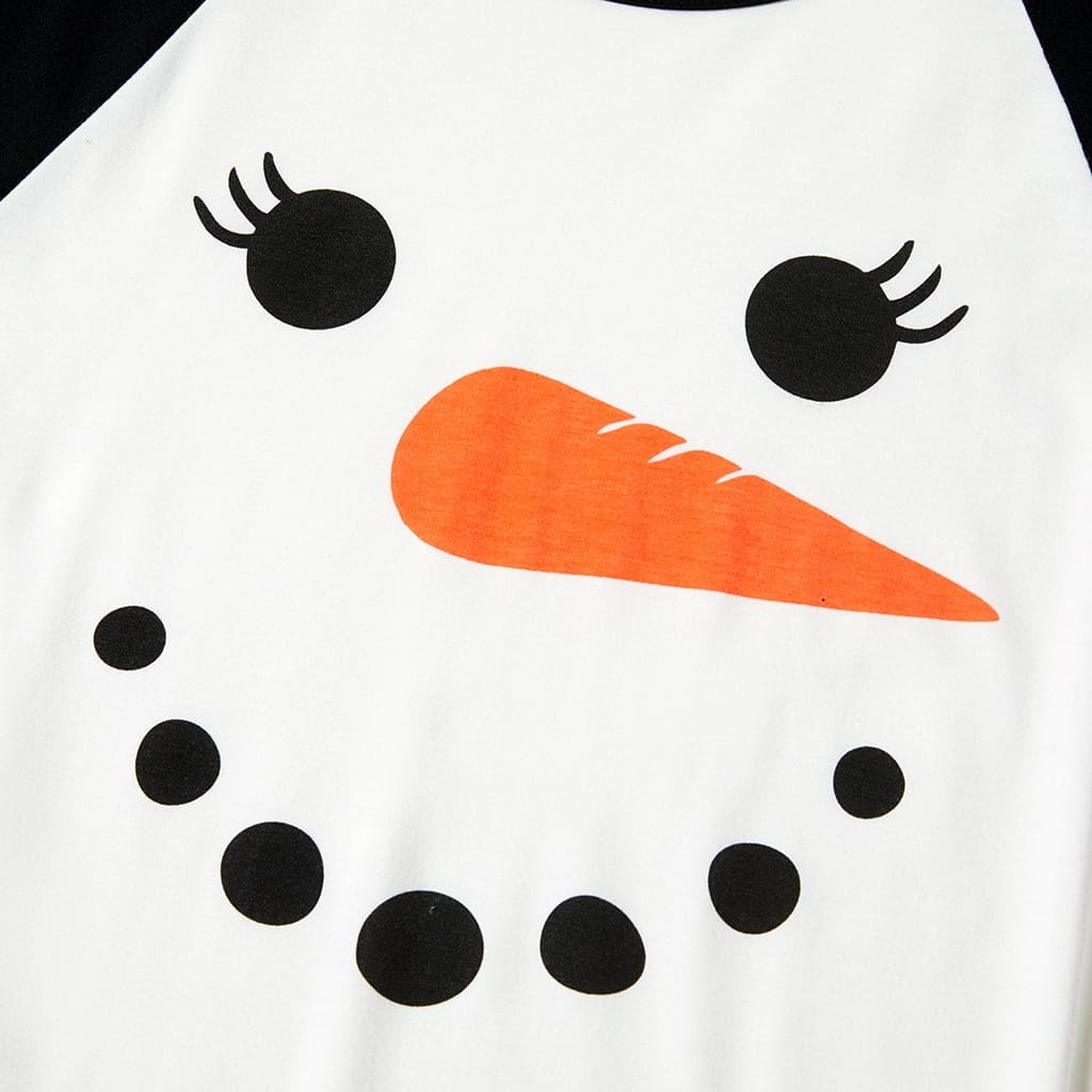 Pyjama de noël bonhomme de neige assorti pour toute la famille – Image 5
