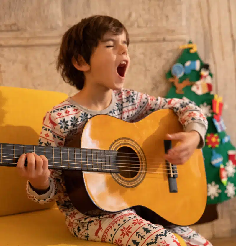 Pyjama de noël pour toute la famille petits imprimés cerf – Image 8