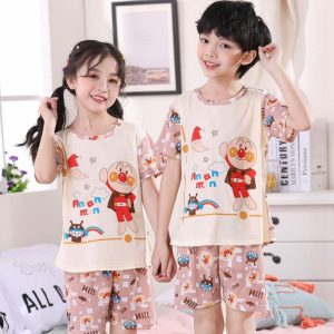 Pyjama d’été à motif dessin animé pour enfant