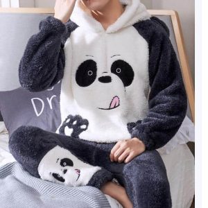 Pyjama en peluche polaire pour homme