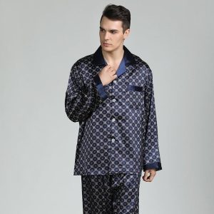 Pyjama en satin pour homme