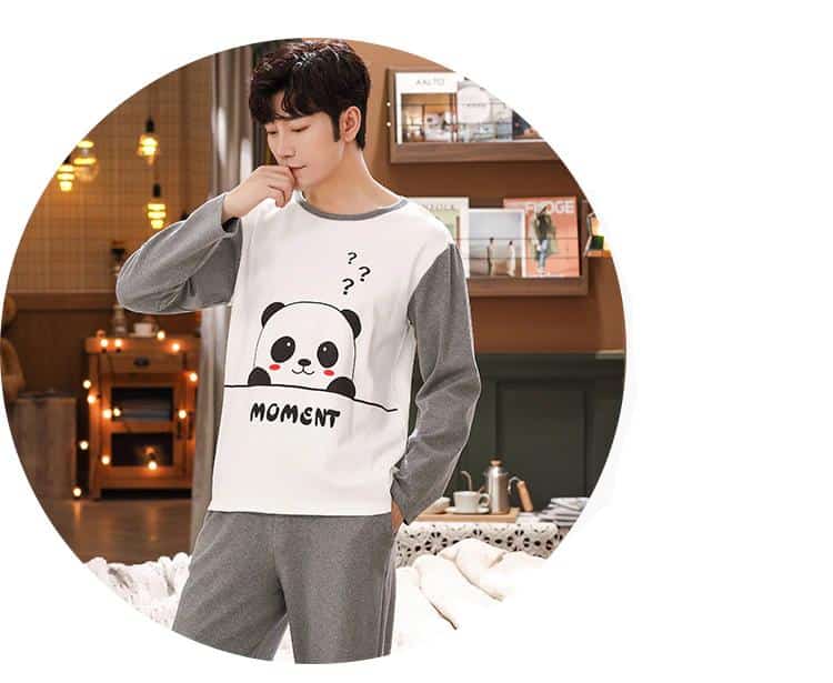 Pyjama homme à motif panda – Image 4