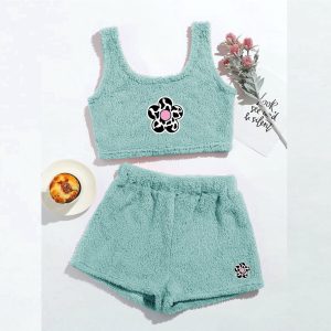 Pyjama polaire Nuit à la plage