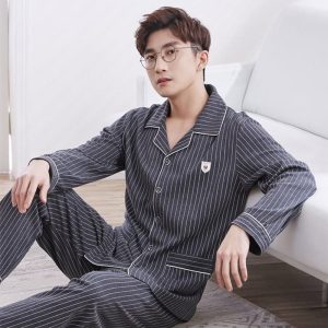 Pyjama rayé pour homme