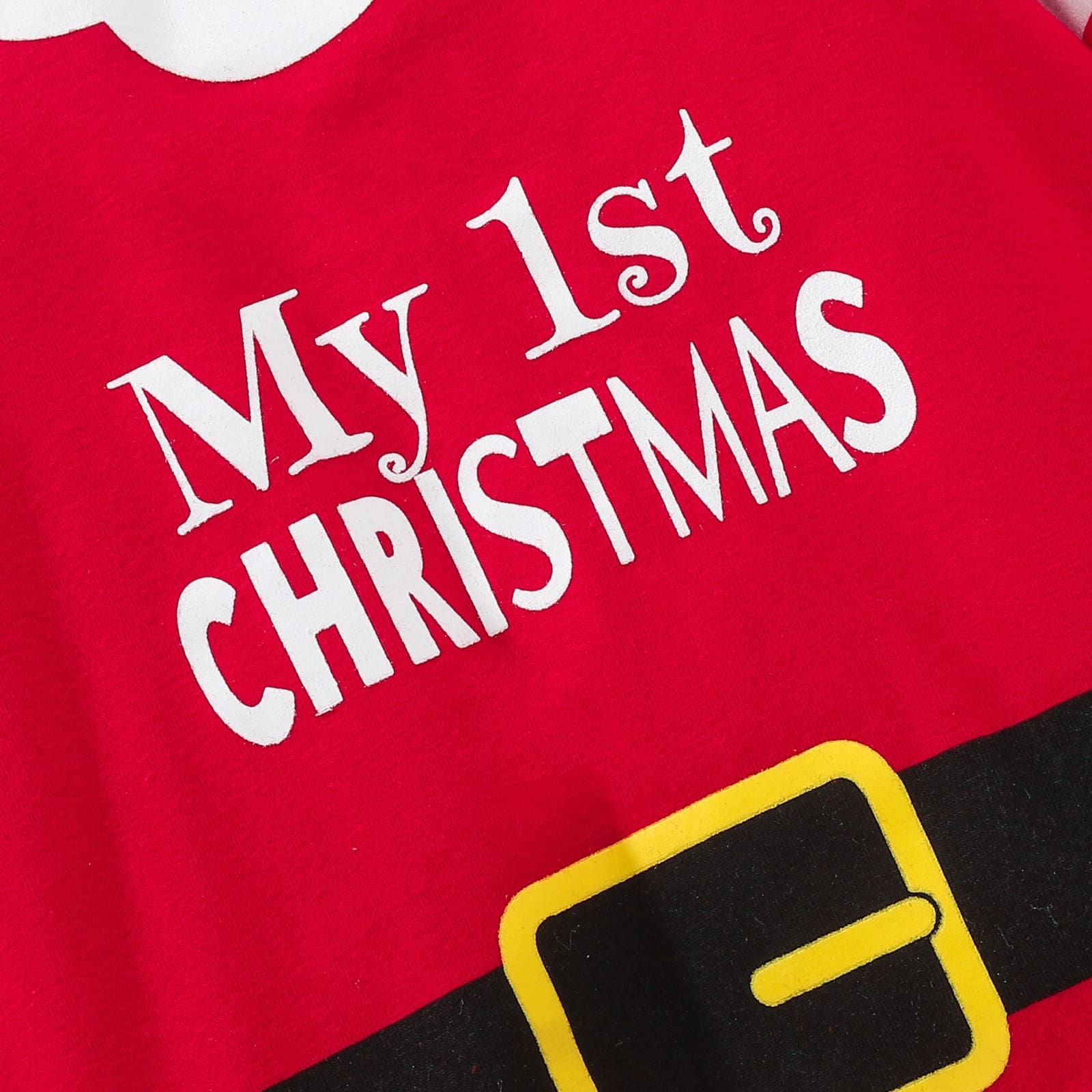 Tenue de noël à manches longues pour bébés filles et garçons – Image 2