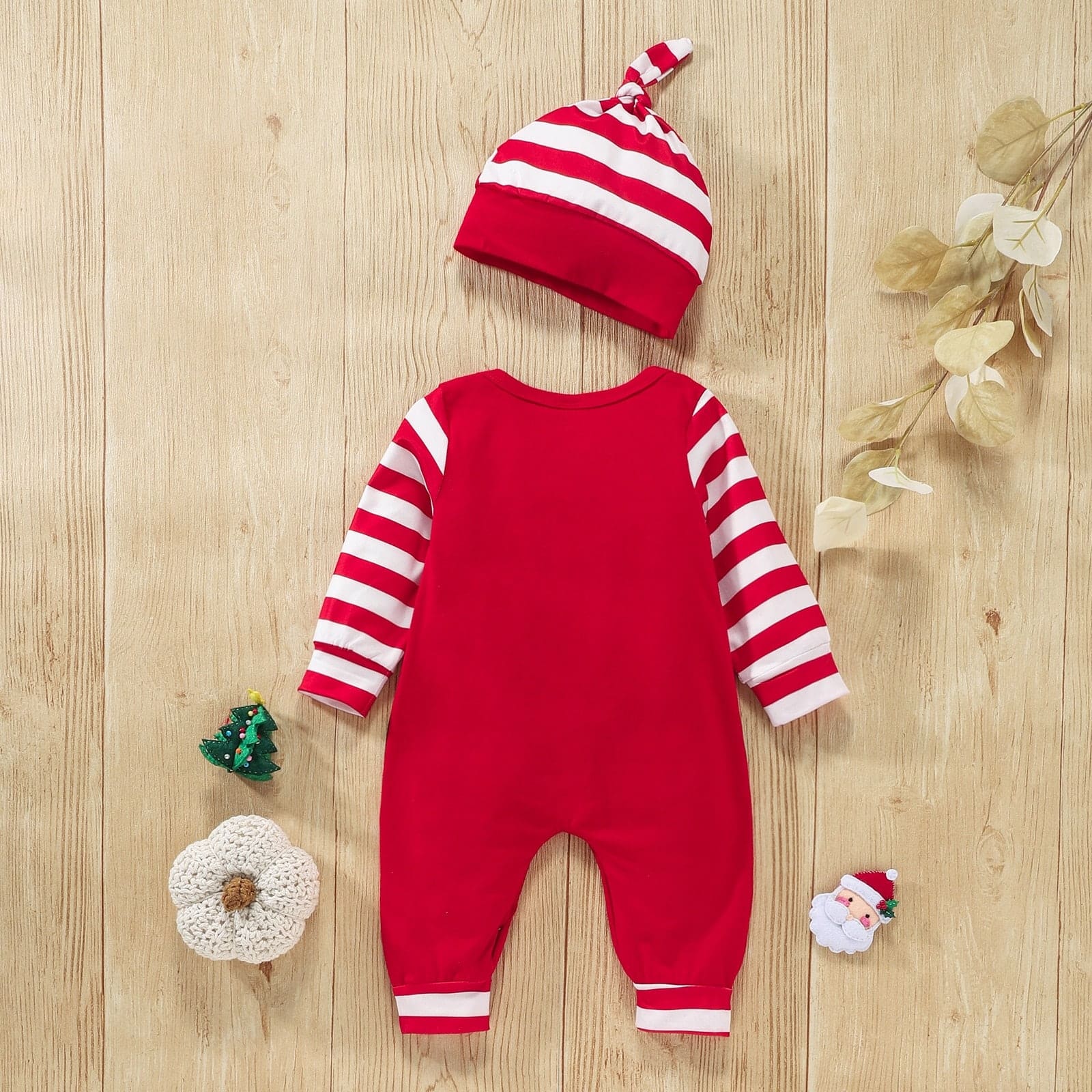 Tenue de noël à manches longues pour bébés filles et garçons – Image 5